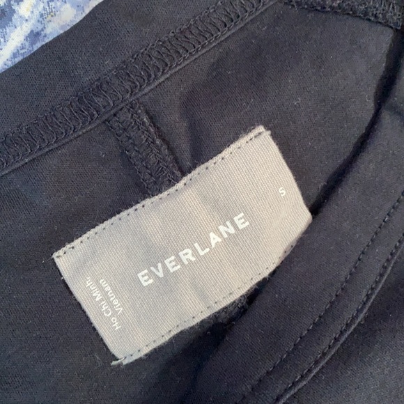 Everlane / Luxe Cotton Side Slit Tee Dress Small - Picture 5 of 5